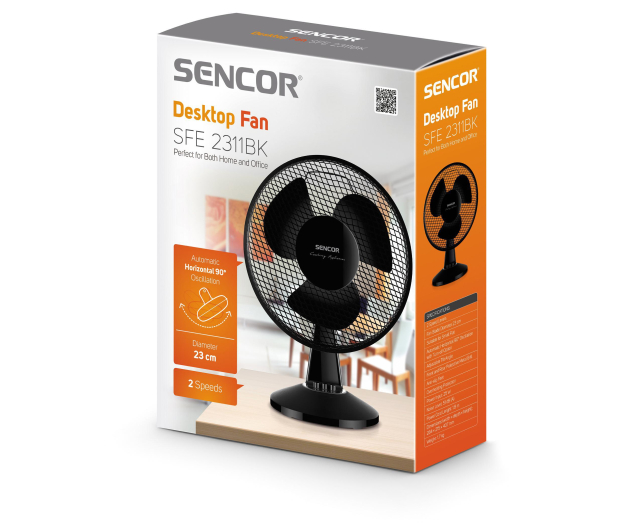 Sencor Wentylator SFE 2311BK - 1387202 - zdjęcie 6